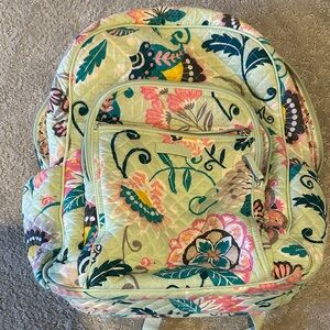 Vera Bradley Floral Quilted Backpack